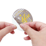 Wrapables Decorative Scrapbooking Washi Stickers, DIY Crafts for Stationery, Diary, Card Making (60 pcs), Coffee