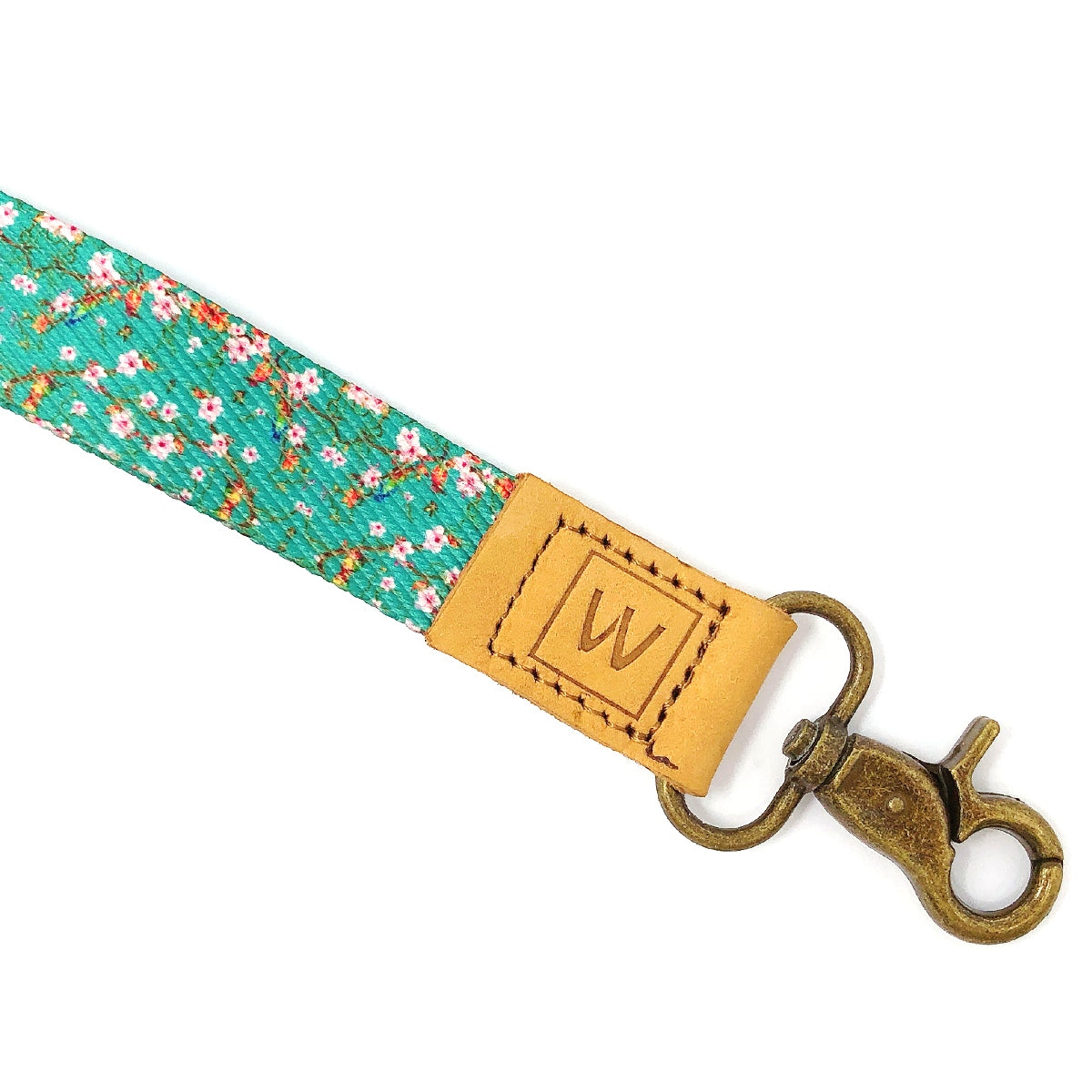 Wrapables Lanyard Keychain and ID Badge Holder, Blossoms & Birds