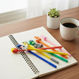 Wrapables Gel Pens School Office Supplies, Funny Characters