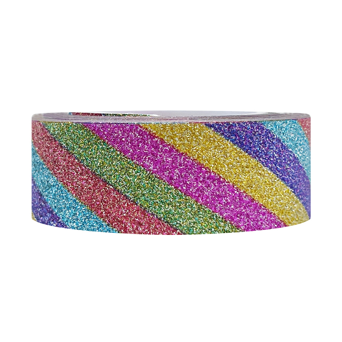 Wrapables Decorative Glitter Washi Masking Tape Multicolor