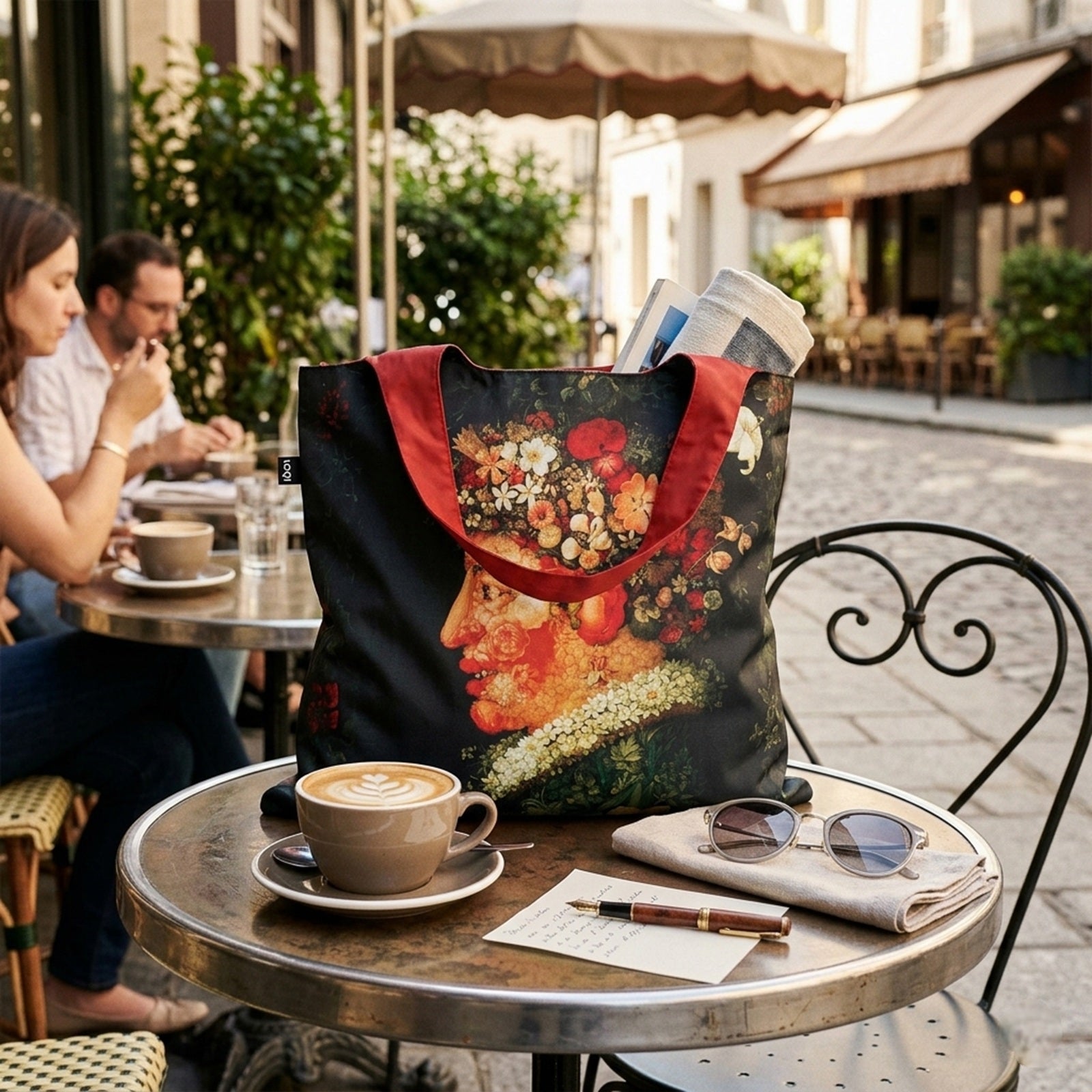 LOQI Museum Giuseppe Arcimboldo's Spring Reusable Shopping Bag