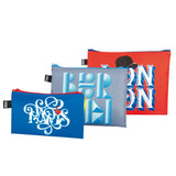 LOQI Artists Alex Trochut Zip Pockets, Set of 3, Paris, Berlin, London