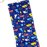 Wrapables Pencil Roll Organizer, Colored Pencil Wrap Pouch (72 slots), Cats & Birds