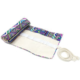 Wrapables Pencil Roll Organizer, Colored Pencil Wrap Pouch (72 slots), Bohemian