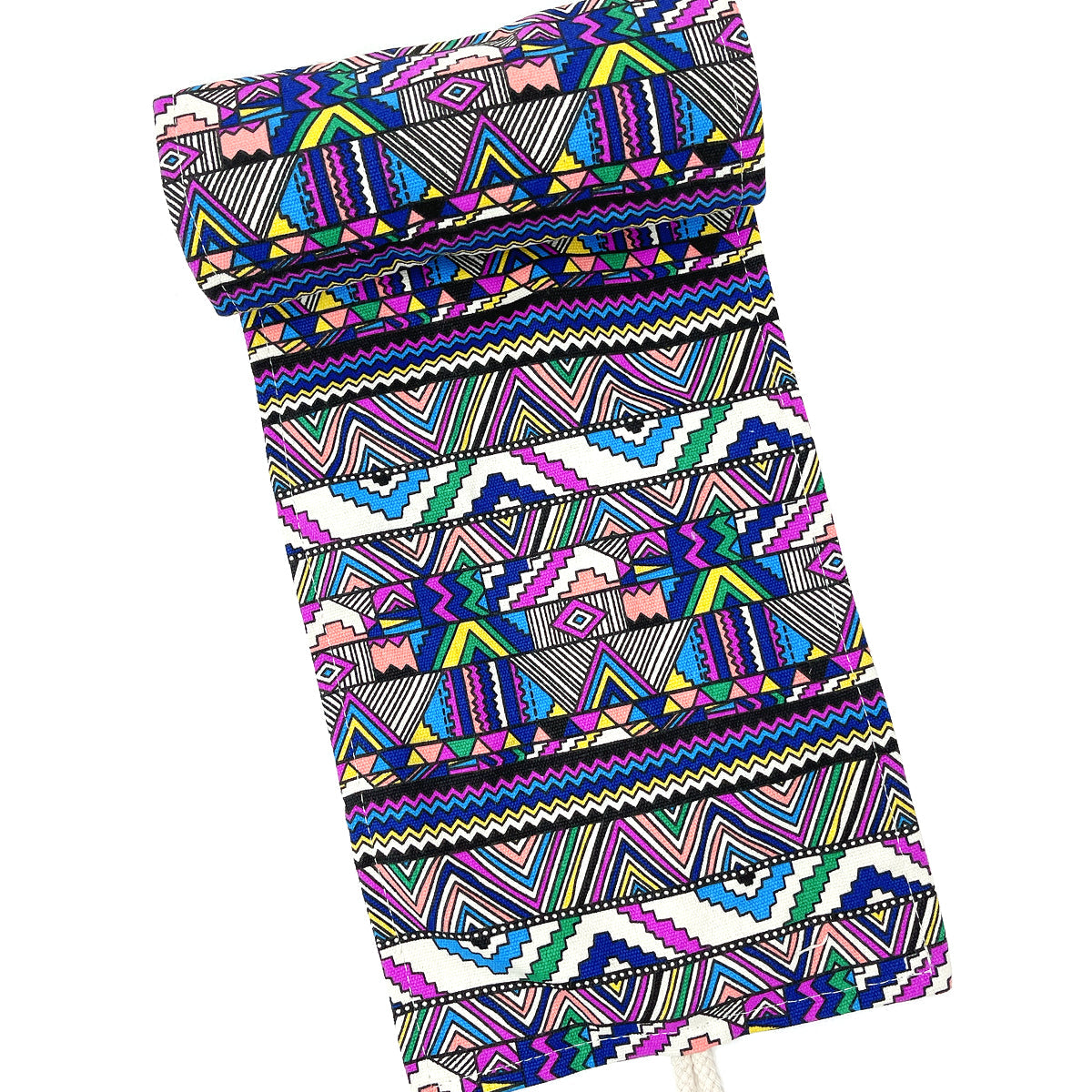 Wrapables Pencil Roll Organizer, Colored Pencil Wrap Pouch (72 slots), Bohemian