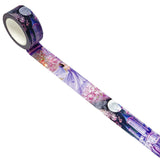 Wrapables Beautiful Scenery Washi Masking Tape, Purple Fantasy, 20mm x 10M