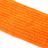 Wrapables 80's Style Neon Fluorescent Ribbed Leg Warmers, Orange