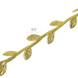 Wrapables Artificial Hanging Plants, Artificial Vines for Home & Party Decor, Wreaths, and DIY Arts & Crafts, 32.8 Feet, Gold