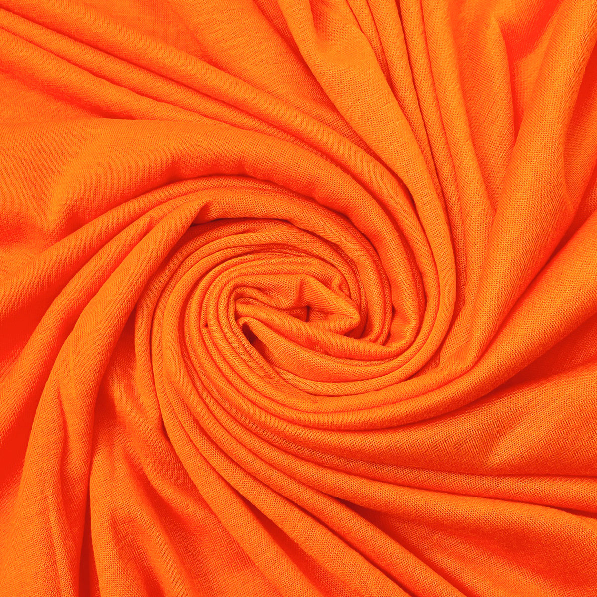 Wrapables Soft Jersey Knit Infinity Scarf, Orange