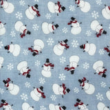 Wrapables Lightweight Winter Holiday Christmas Scarf, Snowmen & Snowflakes