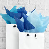 Wrapables Tissue Paper 20 x 28 Inch for Gift Wrapping, Arts & Crafts, Paper Flowers, Garlands, Tassels (60 Sheets), Blue