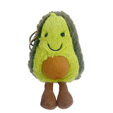 Wrapables Cute Plush Keychain Keyring Pendant Charm for Bag, Avocado