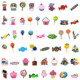 Wrapables Waterproof Vinyl Stickers for Water Bottles, Laptop, Phones, Skateboards, Decals for Teens, 100pcs, Birthday Treats