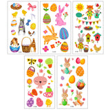 Wrapables Waterproof Temporary Tattoos for Children, 20 sheets Easter