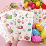 Wrapables Waterproof Temporary Tattoos for Children, 20 sheets Easter