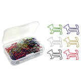 Wrapables Paper Clips Bookmarks for Office Home School (Set of 50), Dogs