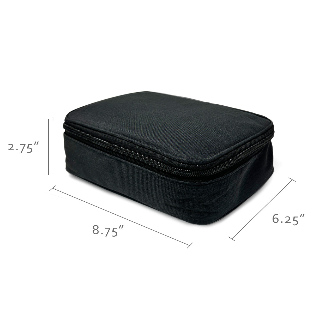 Wrapables Large Capacity Portable Pencil Pouch for Stationery Supplies,  Black, 1 Piece - Fred Meyer