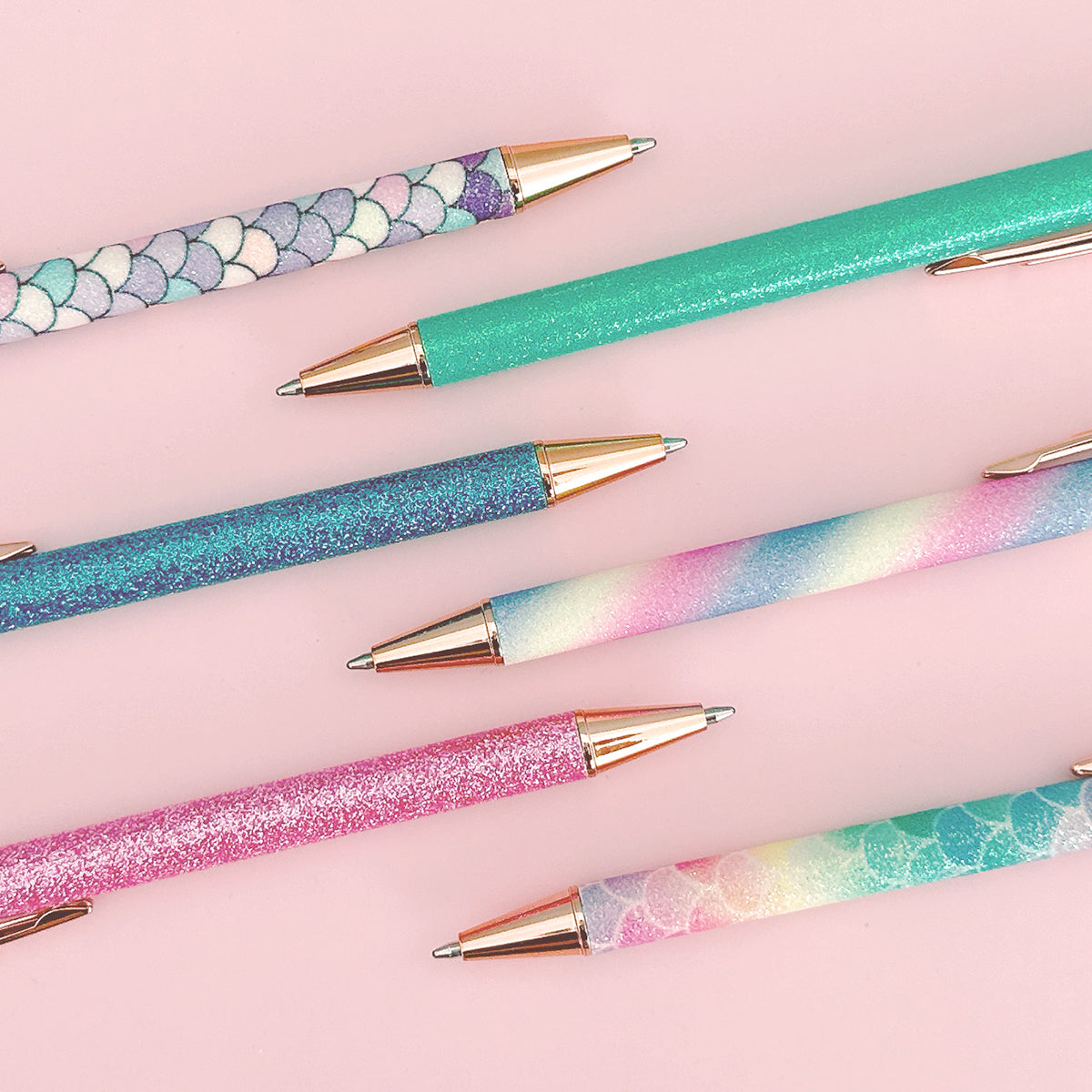 Glitter Pens Ballpoint, Metal Ballpoint Pen, Pens Writing