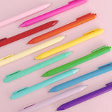 Wrapables Colorful Vibrant Retractable Ballpoint Pens for Home, Office, Stationery (Set of 12)