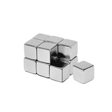 Wrapables Cube Neodymium Magnets, Strong Magnets for Refrigerator, Whiteboards, Crafts, Science Projects, Set of 12 (Large)