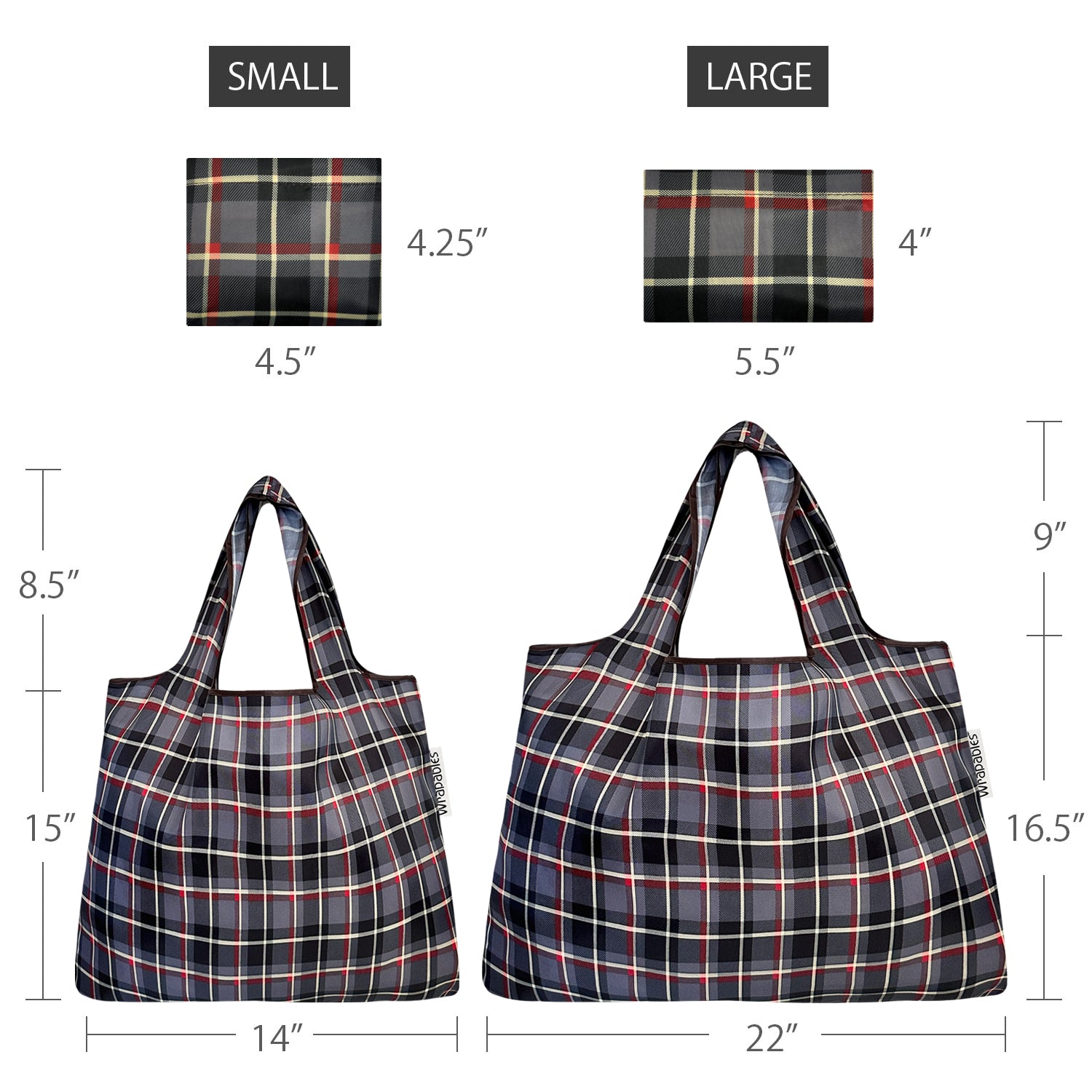 Plaid Woods Jute Tote  Mercedes-Benz Lifestyle Collection