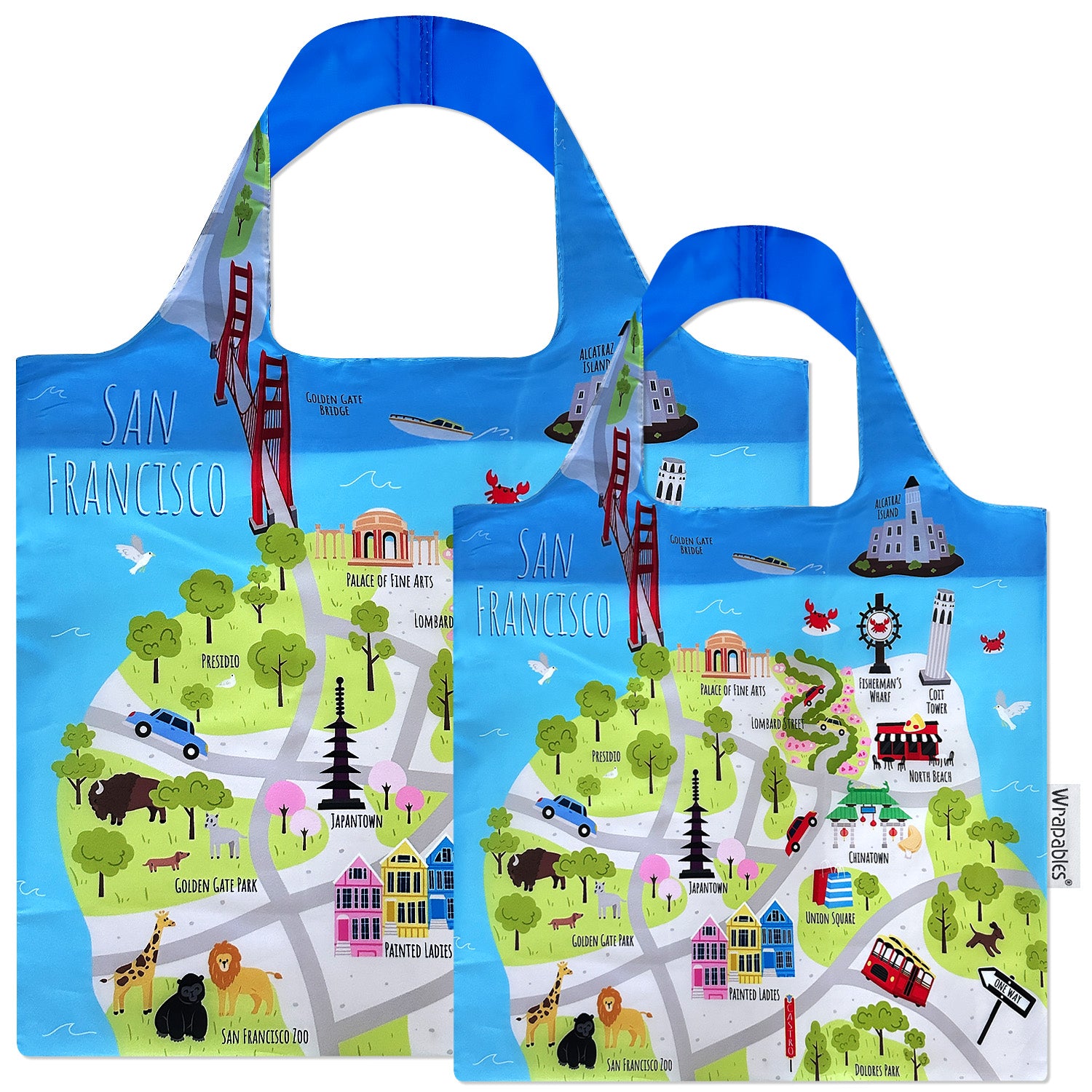 6 Pieces Extra Large Shopping Bag Reusable Grocery Bags with Handles  Colorful Woven Plastic Shopping Bag Waterproof Lightweight Tote Bags  Carrier Bag