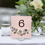 Wrapables Acrylic Diamond Place Card Holders for Wedding, Parties, Holidays, Special Events Table Decor (12pcs)