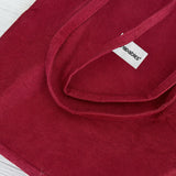 Wrapables Corduroy Tote Bag, Casual Everyday Shoulder Handbag, Red