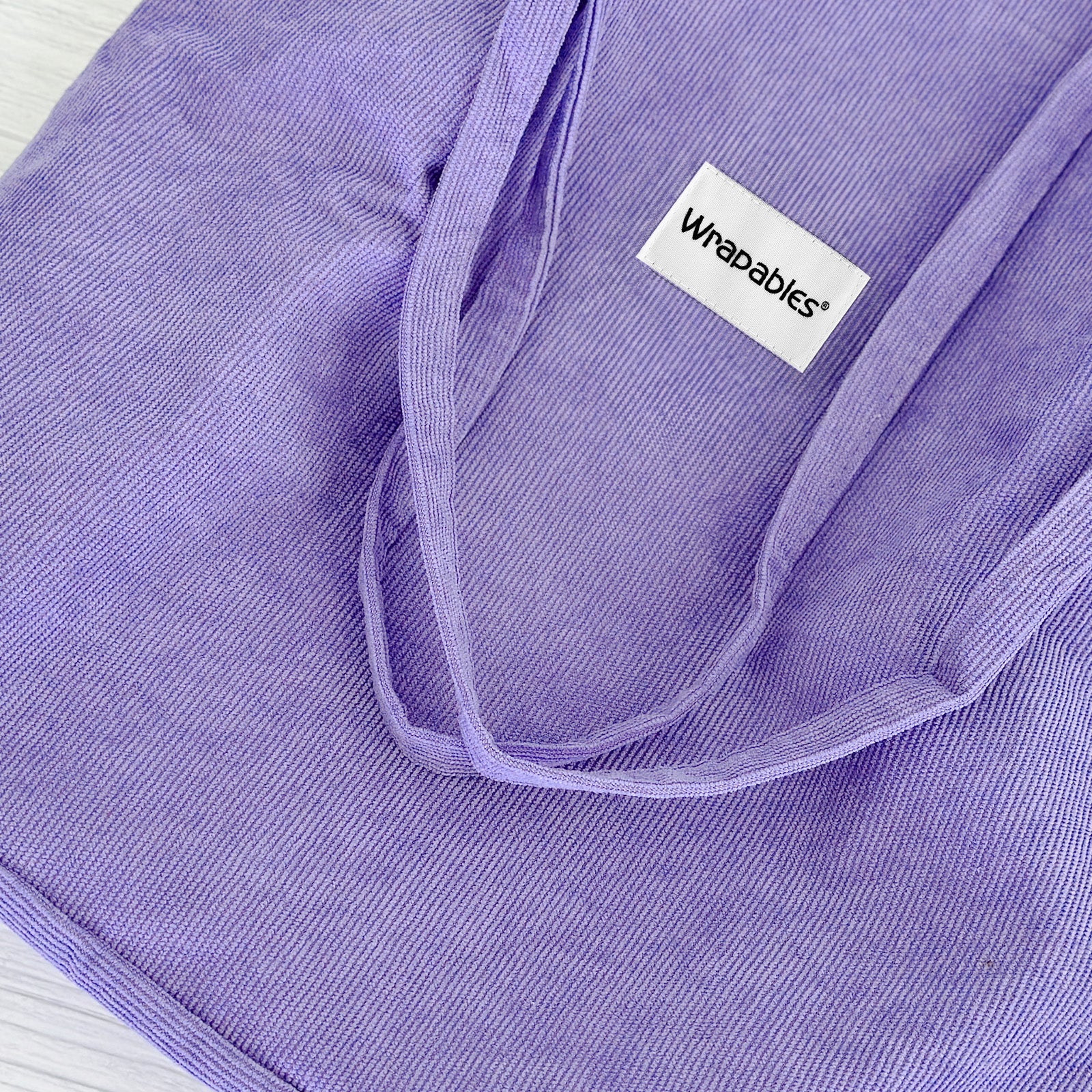 Wrapables Corduroy Tote Bag, Casual Everyday Shoulder Handbag
