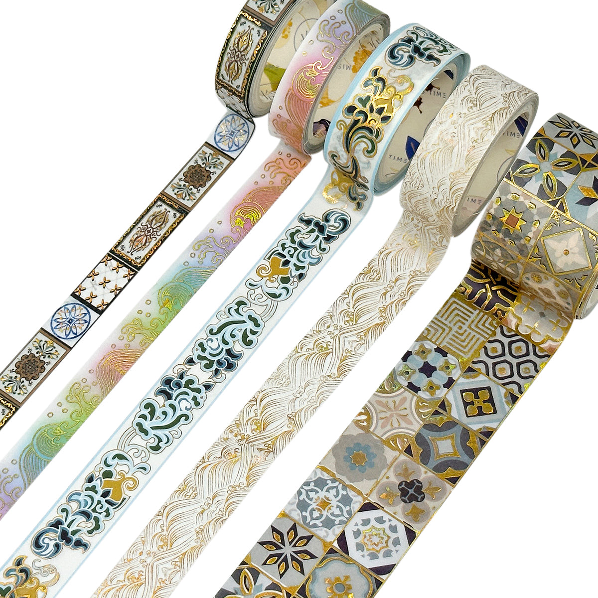 Cowrie Shell Washi Tape - Gold Foil Collection (All)