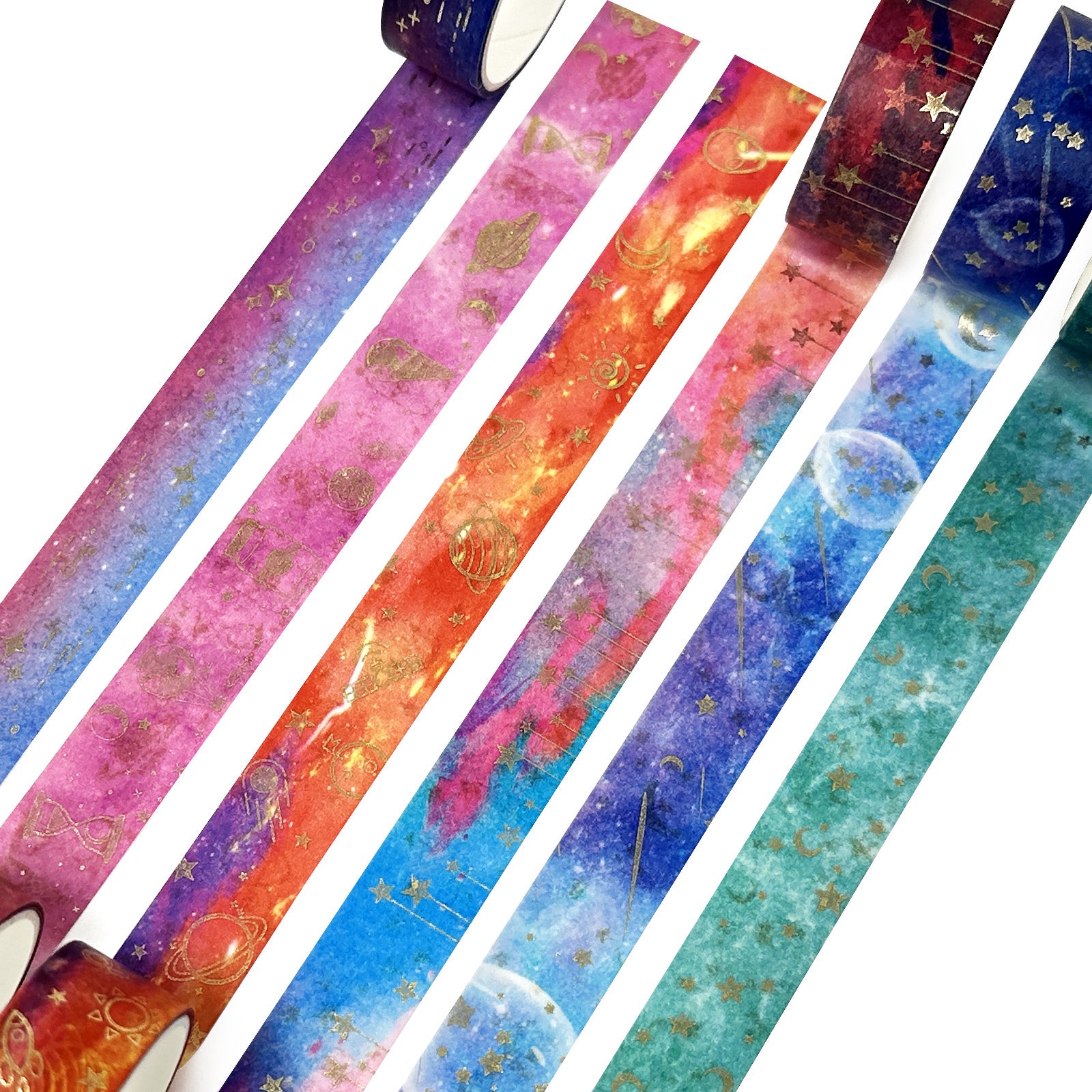 Wrapables Decorative Washi Tape Box Set for DIY Arts & Crafts (12 Rolls),  Sea Blue, 1 - Kroger