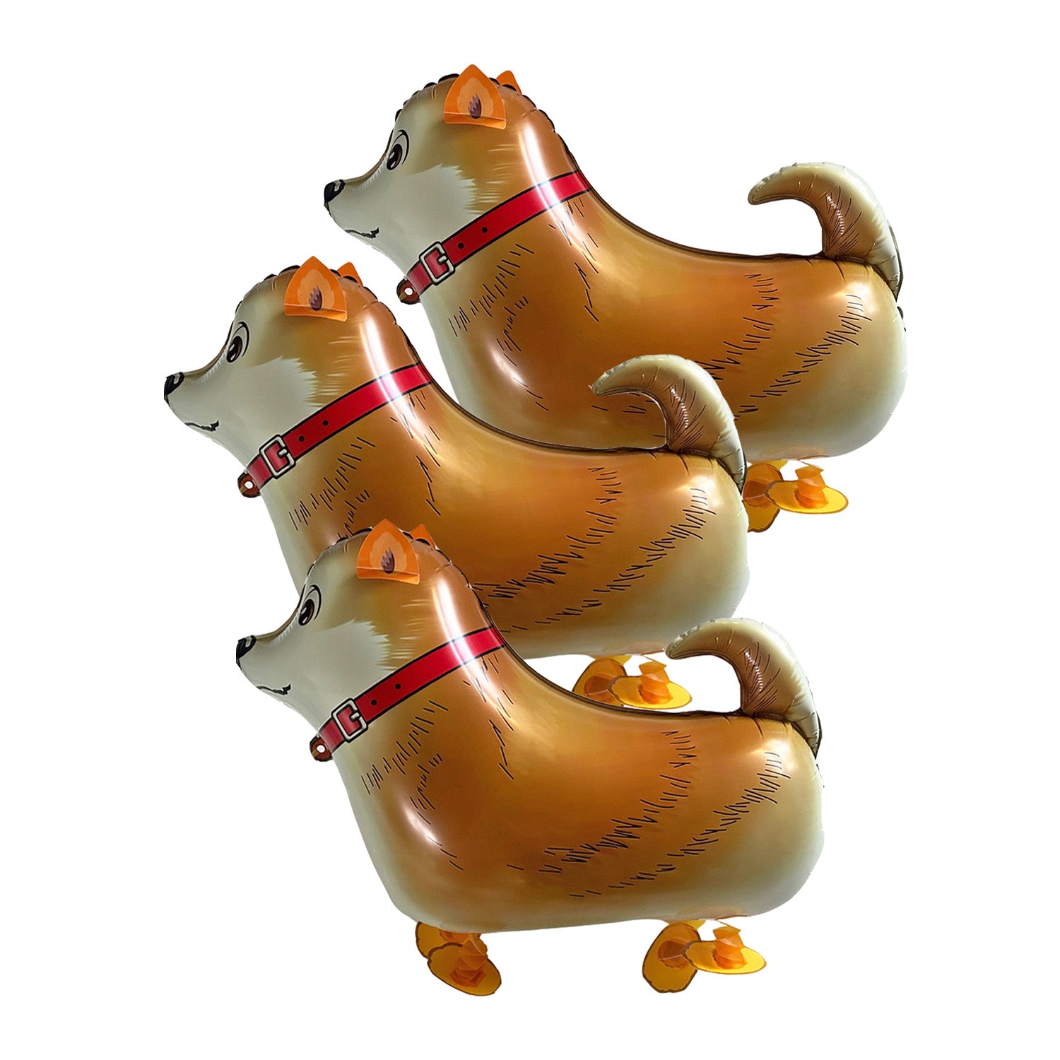 Wrapables Walking Animal Pet Balloon (Set of 3)