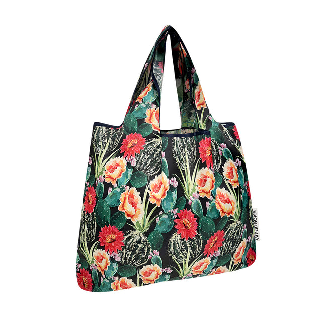 Wrapables Medium Foldable Tote Nylon Reusable Grocery Bags