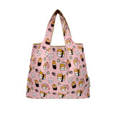 Wrapables Medium Foldable Tote Nylon Reusable Grocery Bags