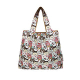 Wrapables Medium Foldable Tote Nylon Reusable Grocery Bags