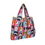 Wrapables Medium Foldable Tote Nylon Reusable Grocery Bags