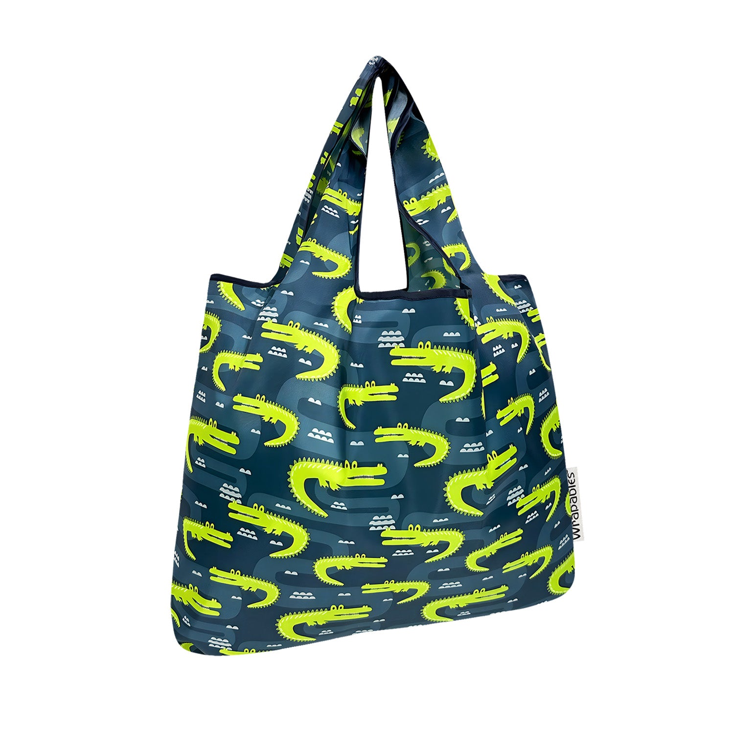 Wrapables Medium Foldable Tote Nylon Reusable Grocery Bags