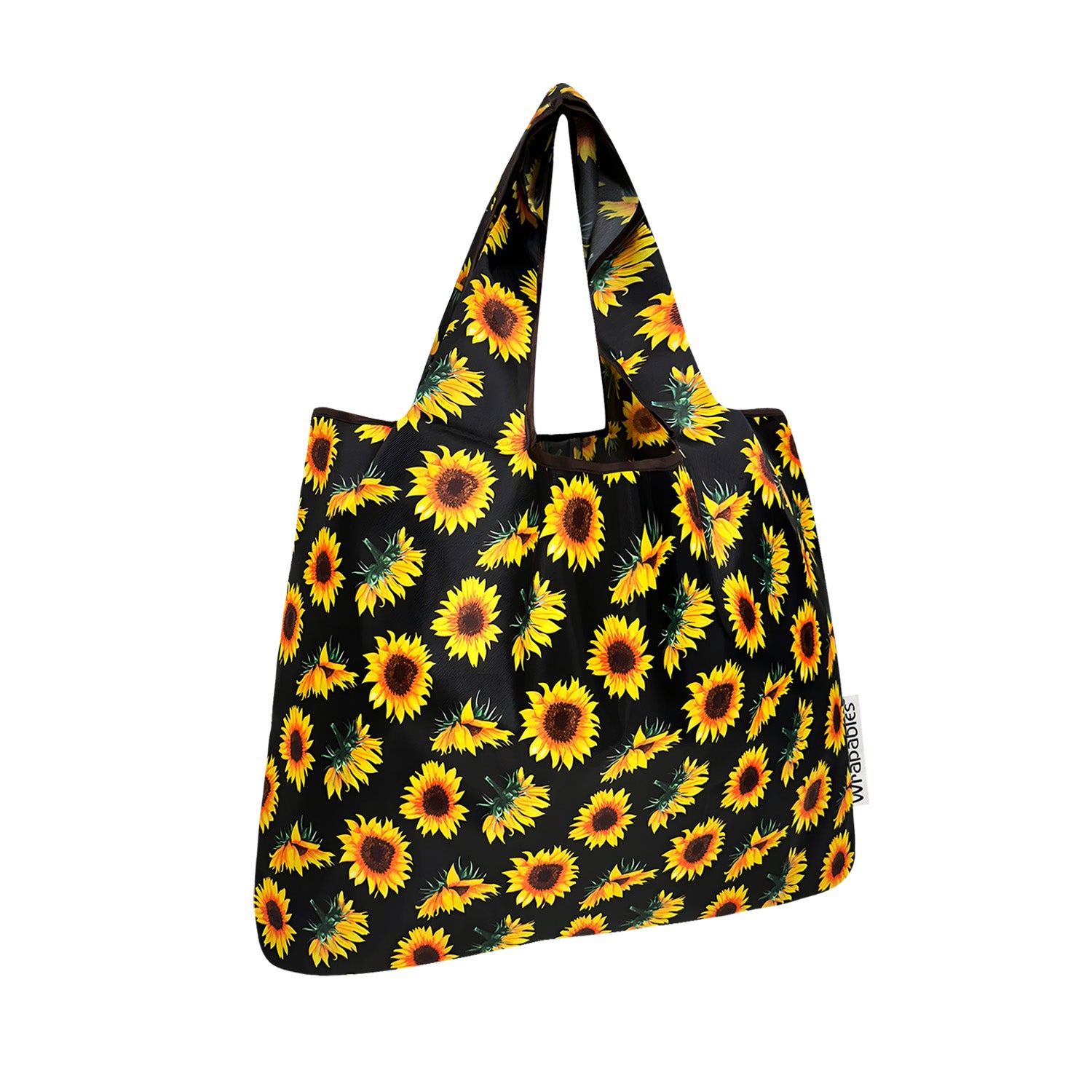 Wrapables Medium Foldable Tote Nylon Reusable Grocery Bags