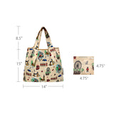 Wrapables Medium Foldable Tote Nylon Reusable Grocery Bags