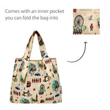 Wrapables Medium Foldable Tote Nylon Reusable Grocery Bags
