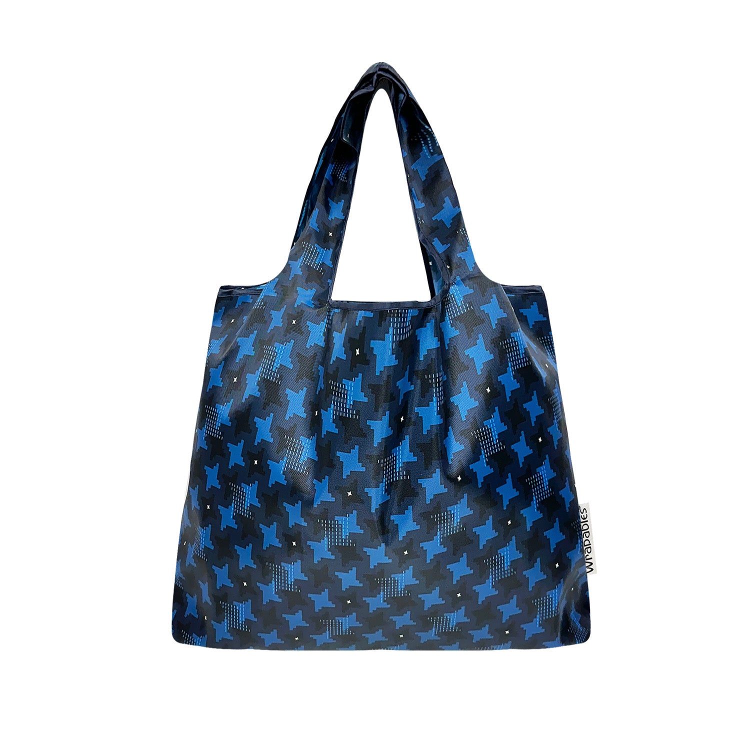 Wrapables Medium Foldable Tote Nylon Reusable Grocery Bags