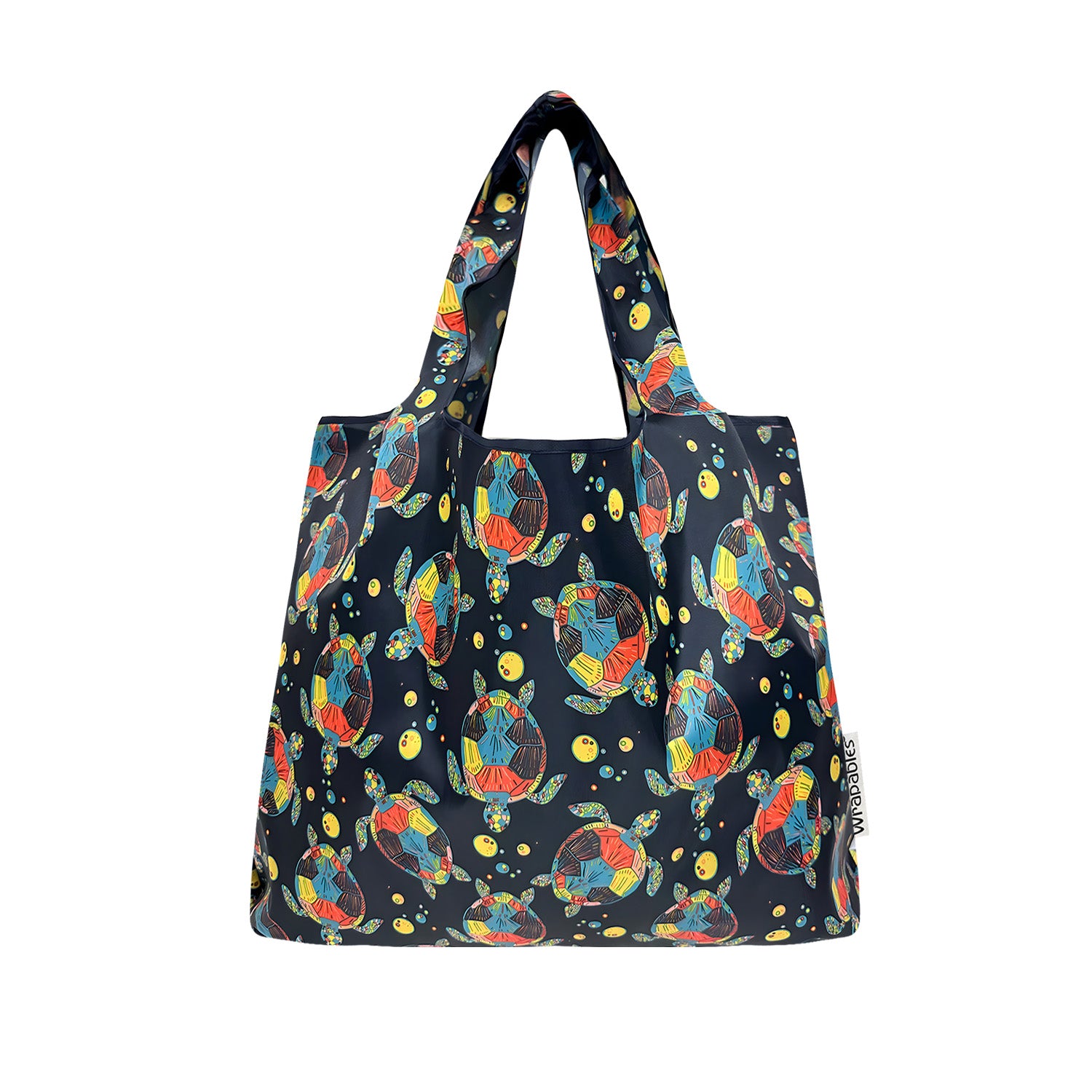 Wrapables Medium Foldable Tote Nylon Reusable Grocery Bags