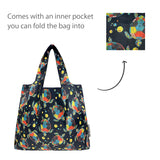Wrapables Medium Foldable Tote Nylon Reusable Grocery Bags
