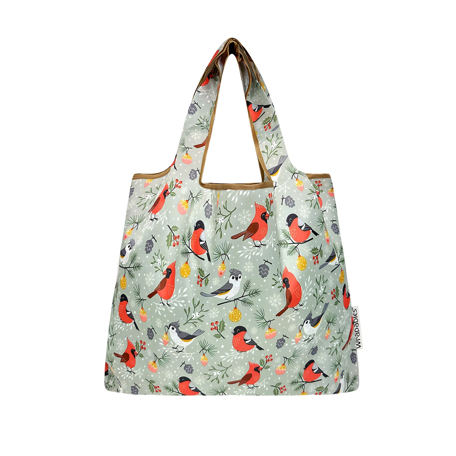 Wrapables Medium Foldable Tote Nylon Reusable Grocery Bags