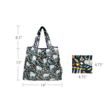 Wrapables Medium Foldable Tote Nylon Reusable Grocery Bags