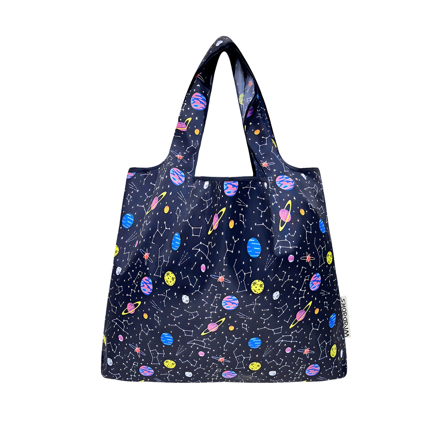 Wrapables Medium Foldable Tote Nylon Reusable Grocery Bags