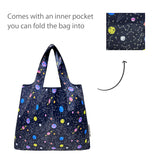 Wrapables Medium Foldable Tote Nylon Reusable Grocery Bags