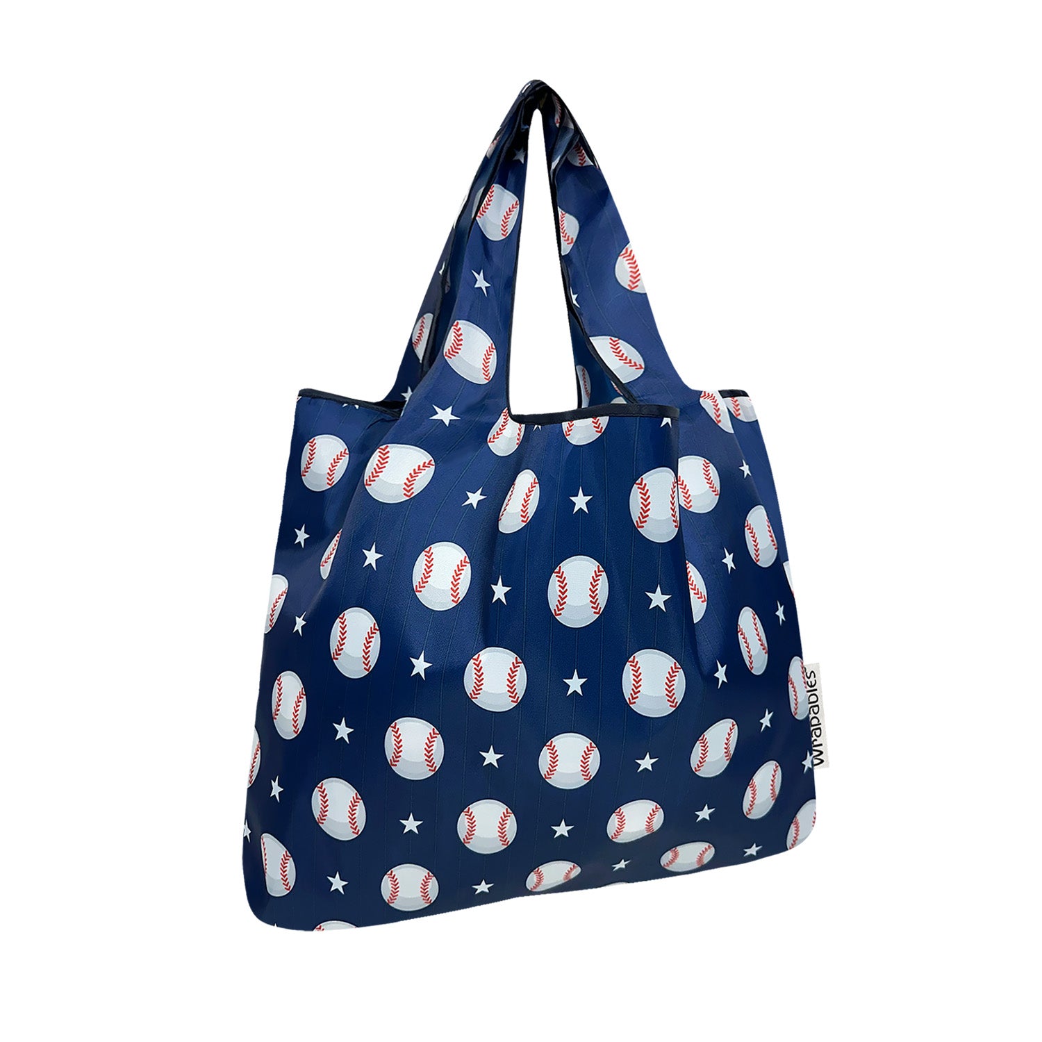 Wrapables Medium Foldable Tote Nylon Reusable Grocery Bags
