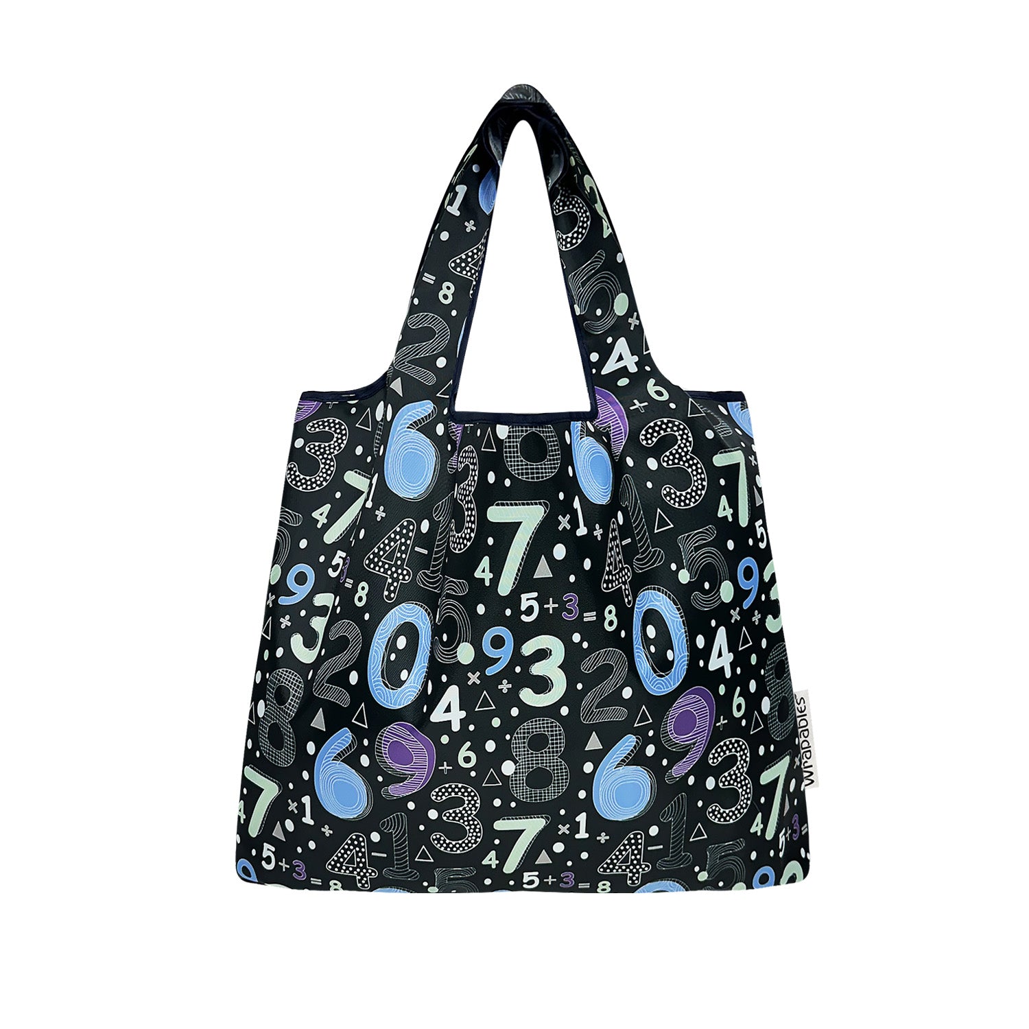 Wrapables Medium Foldable Tote Nylon Reusable Grocery Bags