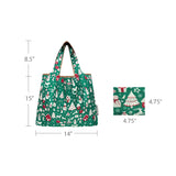 Wrapables Medium Foldable Tote Nylon Reusable Grocery Bags